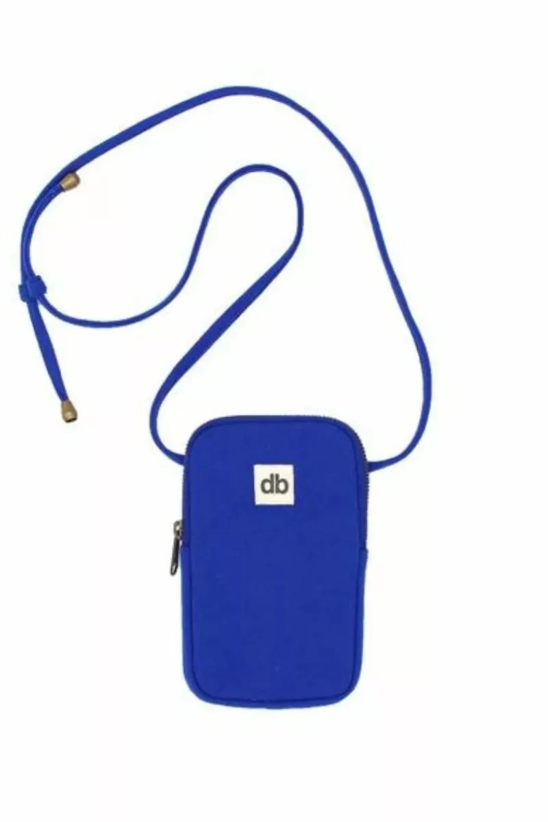 Pochette téléphone Bill - Bleu Electrique - Hindbag