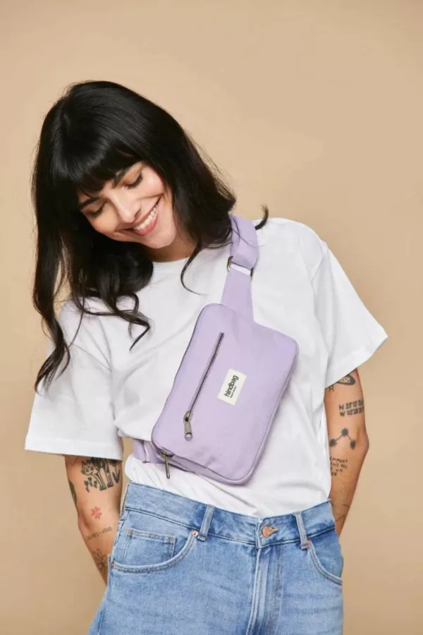 Sac banane rectangulaire Harry - Lilas - Hindbag
