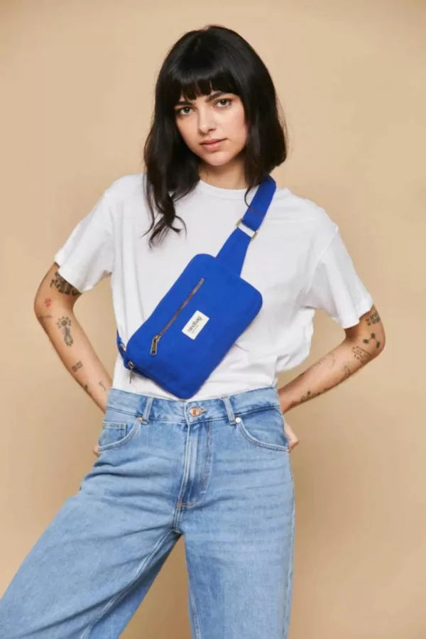 Sac banane rectangulaire Harry - Bleu electrique - Hindbag
