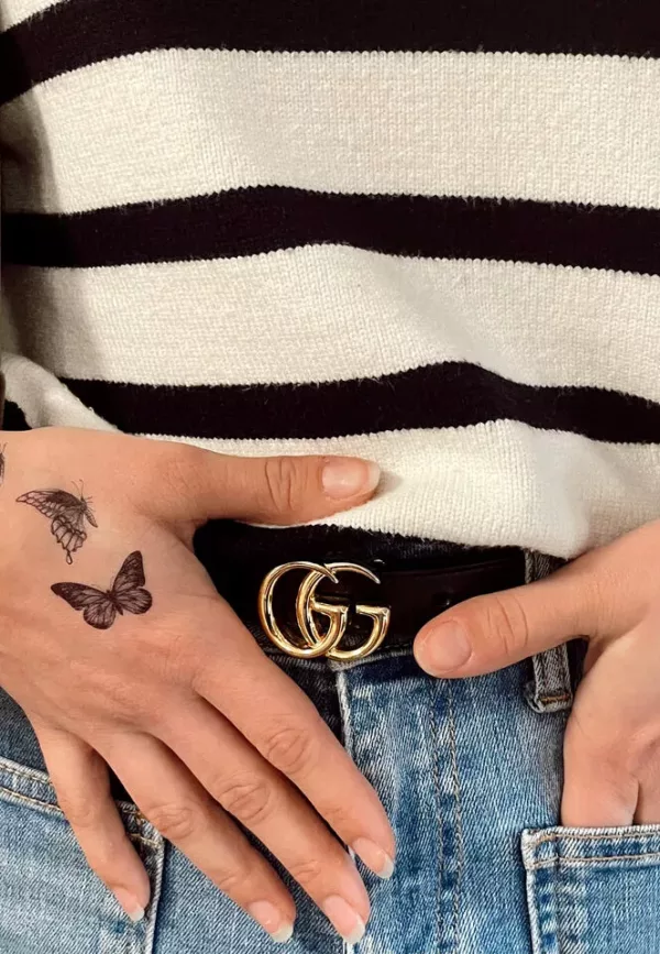Tatouage éphémère : Envolée de papillons - Sioou – Image 2