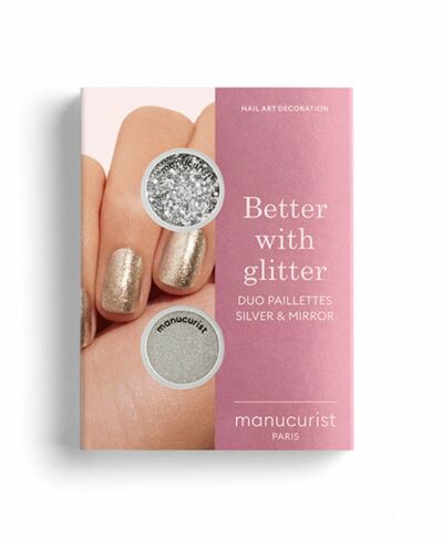 Duo Paillettes Silver & Mirror - Manucurist