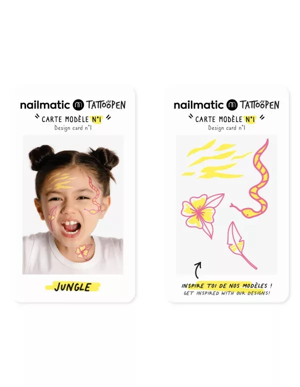 COFFRET DUO TATTOOPEN - Jungle - Nailmatic – Image 1