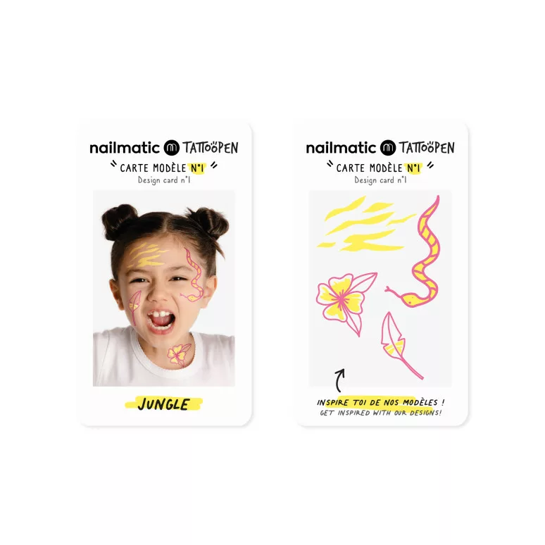 COFFRET DUO TATTOOPEN - Jungle - Nailmatic