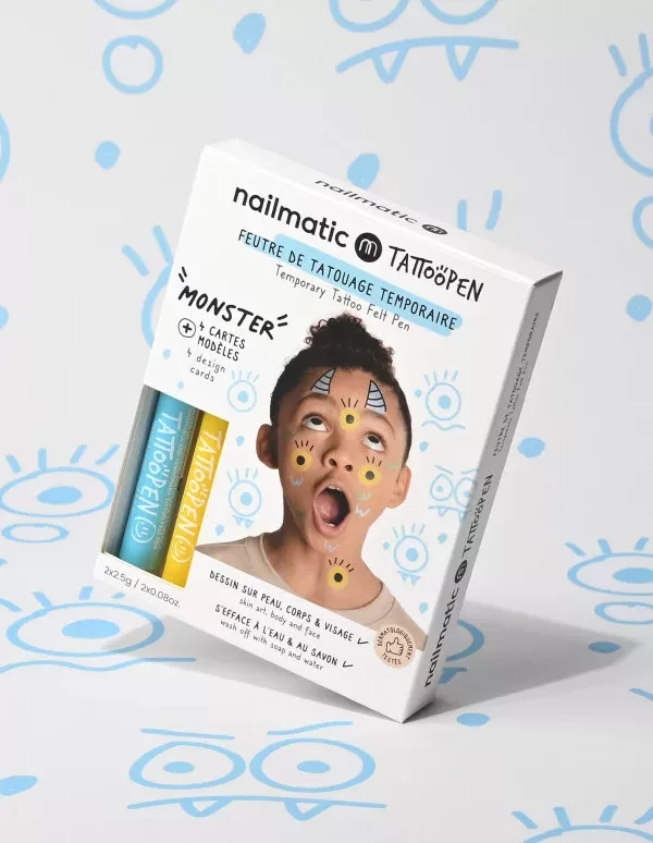 COFFRET DUO TATTOOPEN - Monster - Nailmatic – Image 1