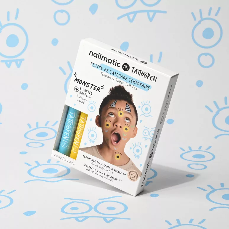 COFFRET DUO TATTOOPEN - Monster - Nailmatic