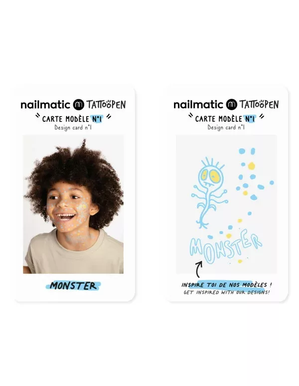 COFFRET DUO TATTOOPEN - Monster - Nailmatic – Image 3