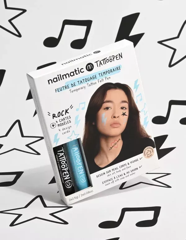 COFFRET DUO TATTOOPEN - Rock - Nailmatic – Image 1