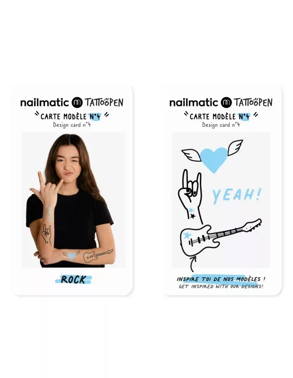 COFFRET DUO TATTOOPEN - Rock - Nailmatic – Image 3