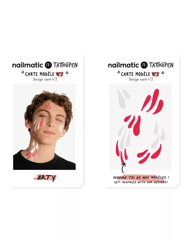 COFFRET DUO TATTOOPEN - Arty - Nailmatic – Image 2