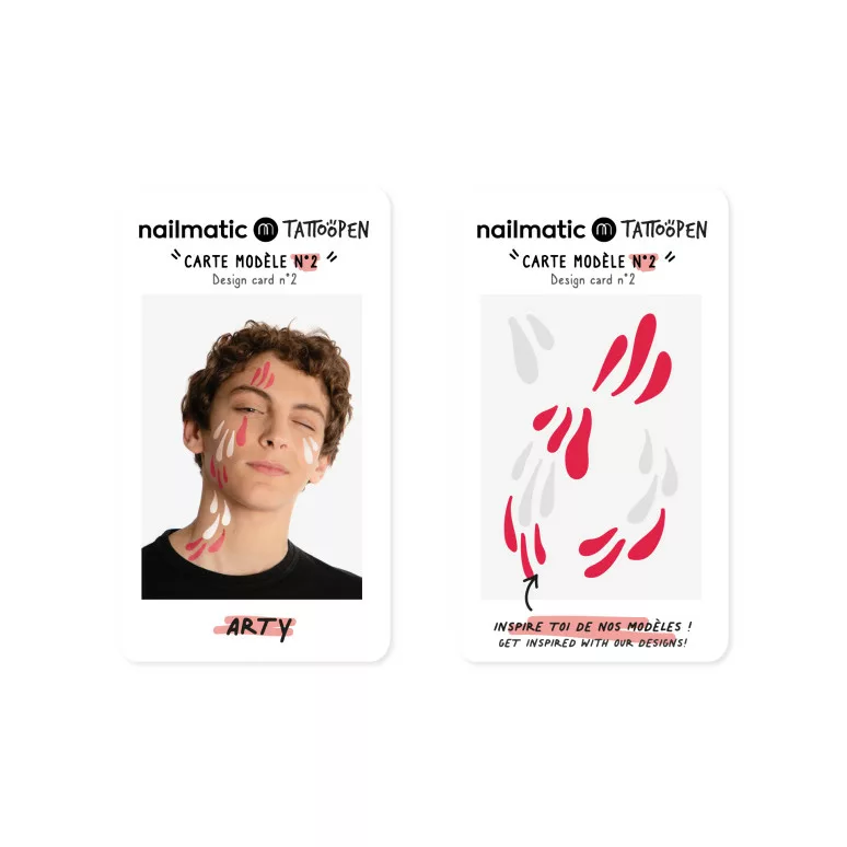 COFFRET DUO TATTOOPEN - Arty - Nailmatic