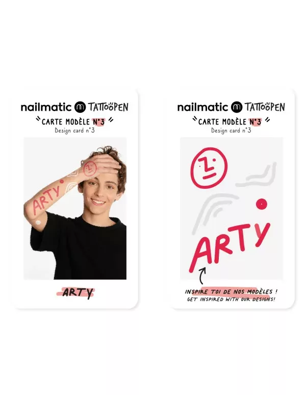 COFFRET DUO TATTOOPEN - Arty - Nailmatic – Image 3