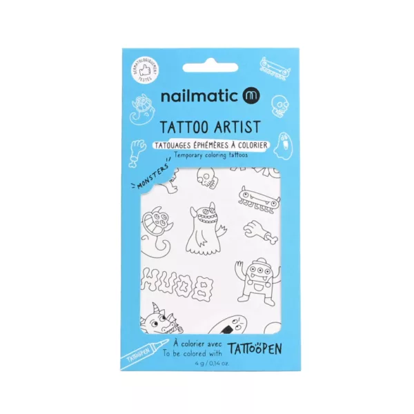 TATTOO ARTIST - Monsters - Nailmatic