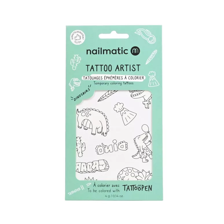 TATTOO ARTIST - Dinosaurs - Nailmatic