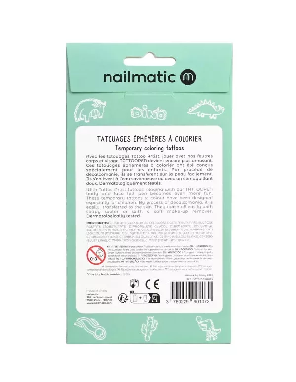 TATTOO ARTIST - Dinosaurs - Nailmatic – Image 3