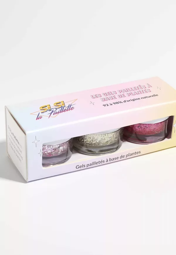 Coffret 3 Gels Pailletés - Le Flamboyant – Image 1