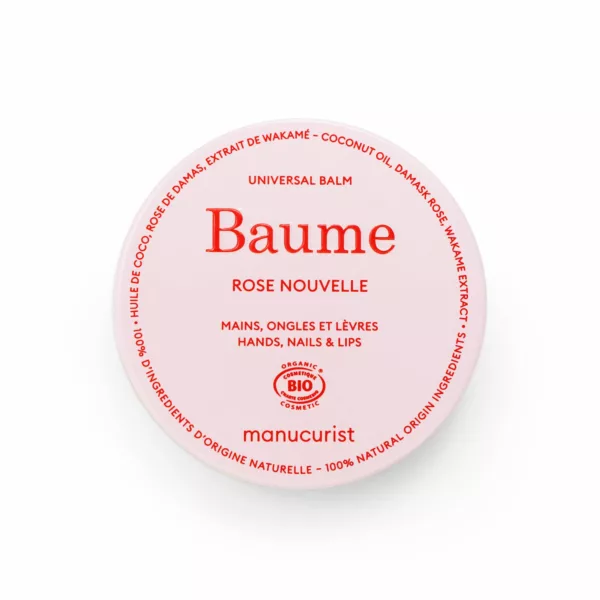 Baume Rose Nouvelle - Mains, ongles et lèvres 30g - Manucurist