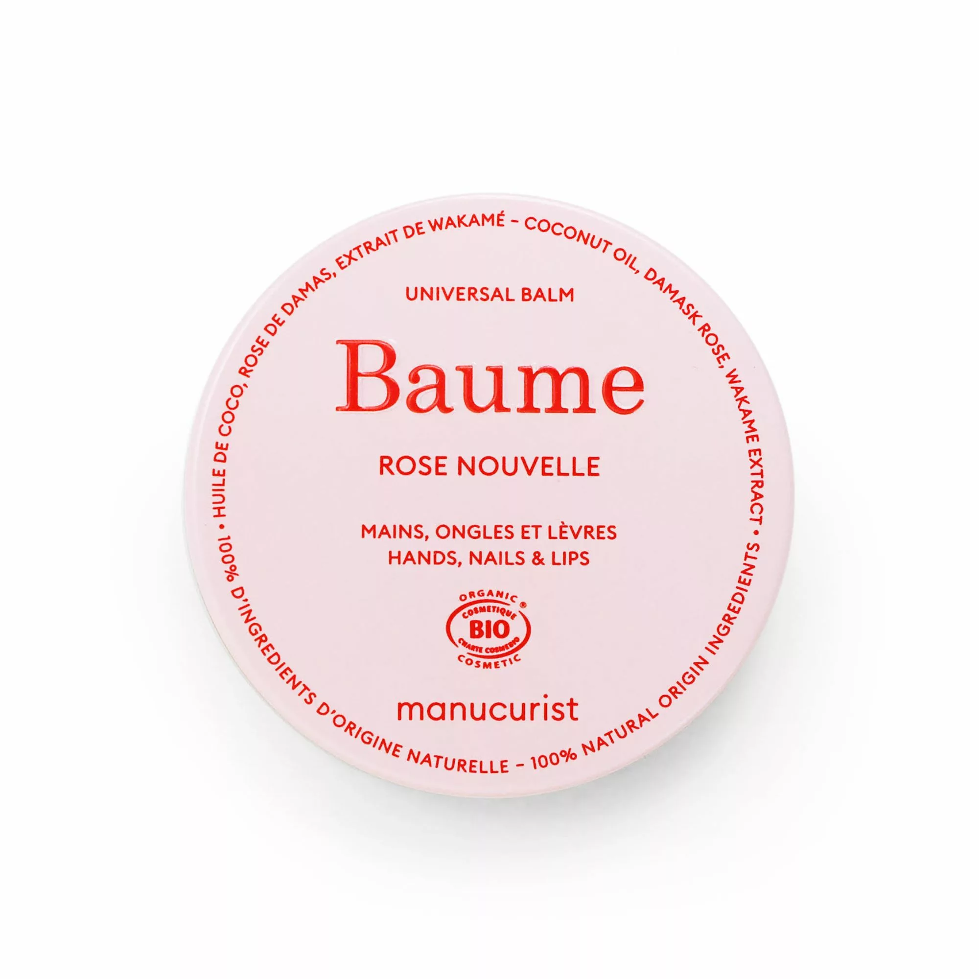 Baume Rose Nouvelle - Mains, ongles et lèvres 30g - Manucurist – Image 2