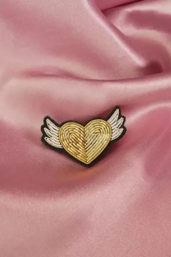 Broche Coeur ailé - Malicieuse