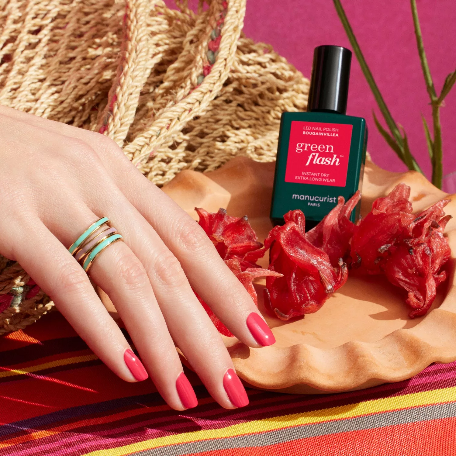 Bougainvillea - Vernis Green Flash - Manucurist – Image 3