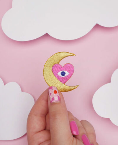 Patch thermocollant Loved Moon - Malicieuse