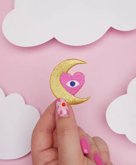 Patch thermocollant Loved Moon - Malicieuse
