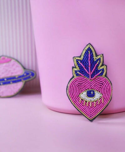 Broche Ex Voto Pink - Malicieuse