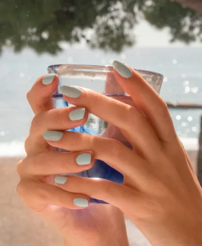 Light Blue - Vernis Green Flash - Manucurist – Image 3