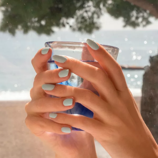 Light Blue - Vernis Green Flash - Manucurist