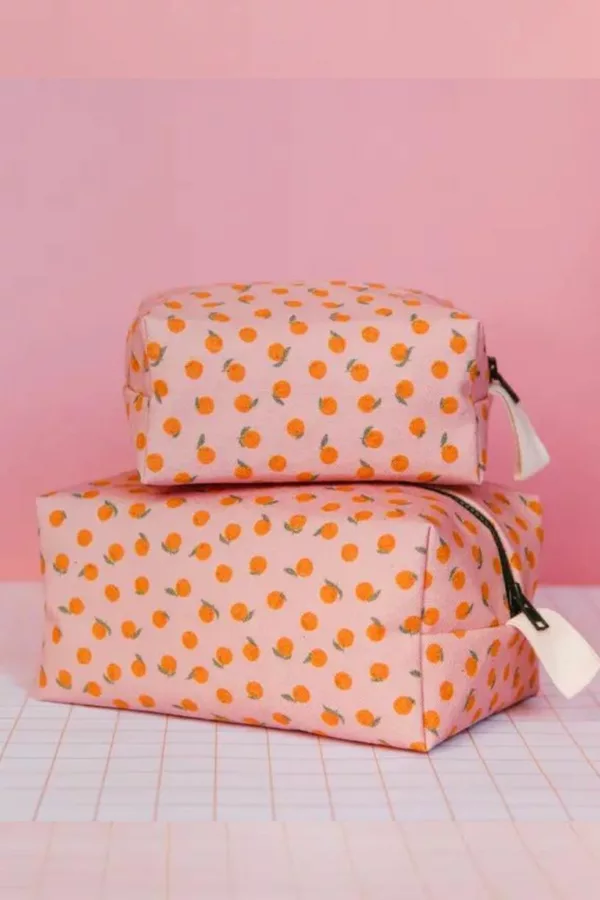 Étui de toilette Grande - Naranjas rose - Ecke