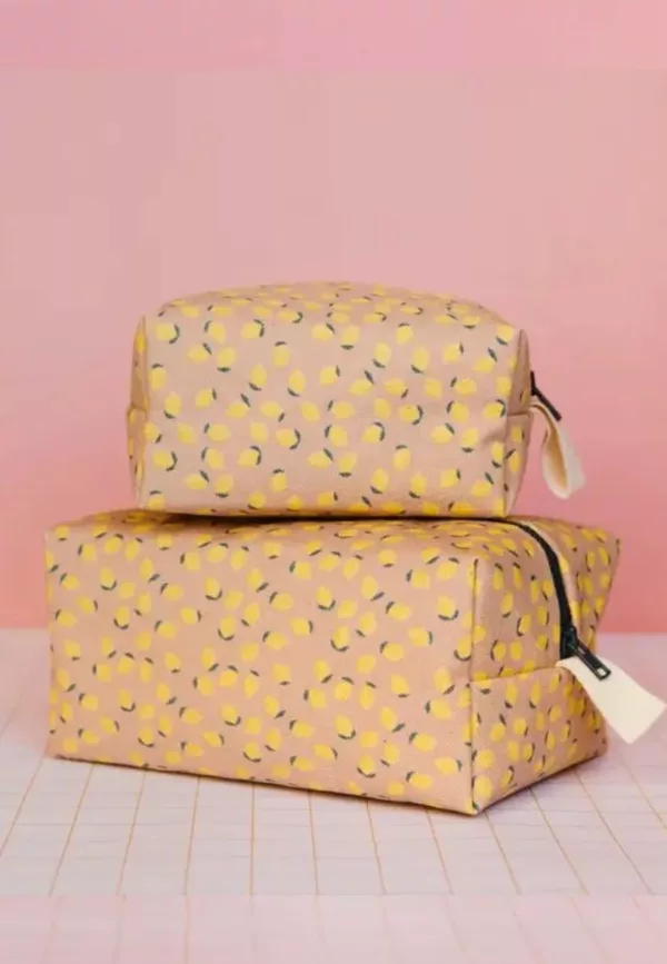 Étui de toilette Petite - Limones rose - Ecke – Image 2
