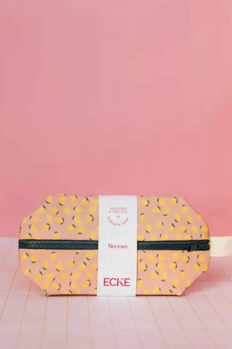 Étui de toilette Petite - Limones rose - Ecke – Image 3