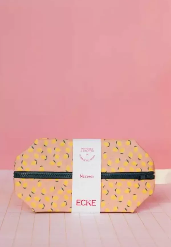 Étui de toilette Grande - Limones rose - Ecke – Image 3
