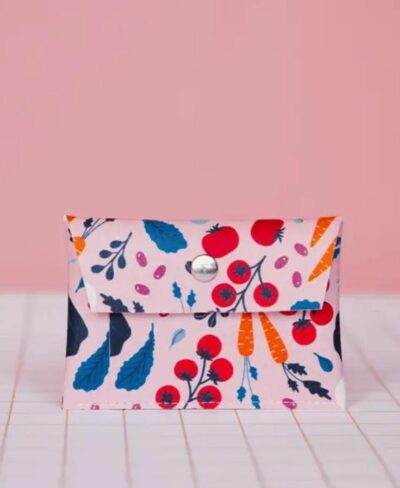 Porte-cartes Ensalada rosa - Ecke