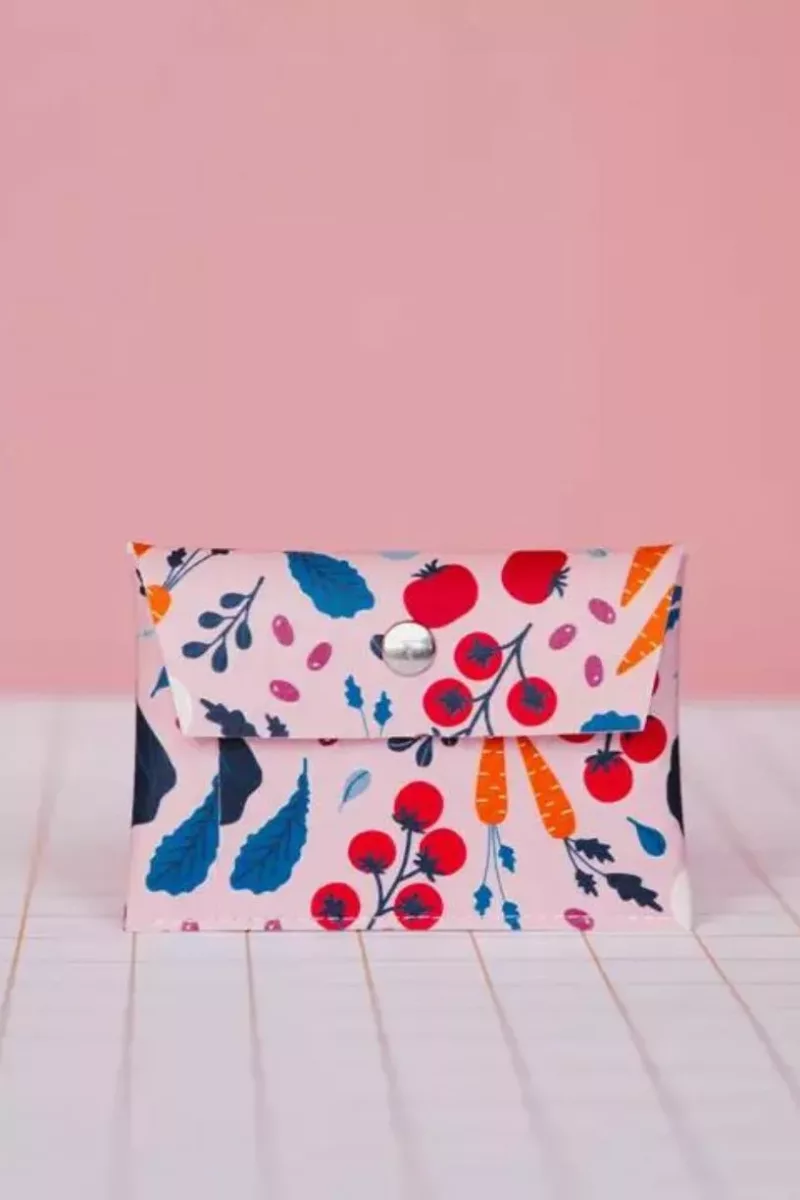 Porte-cartes Ensalada rosa - Ecke