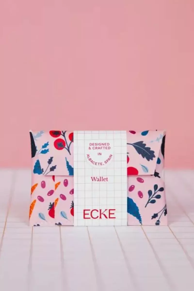 Porte-cartes Ensalada rosa - Ecke