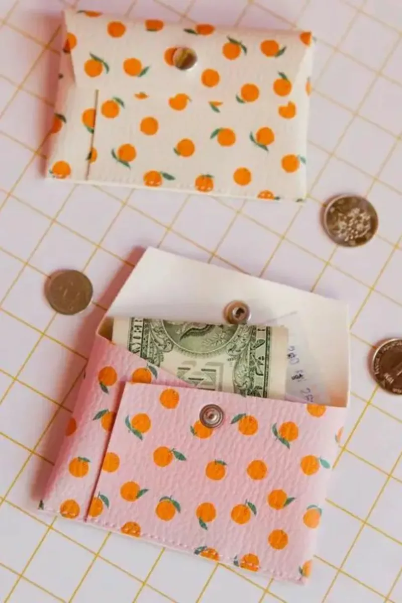 Porte-cartes Naranjas Nude - Ecke