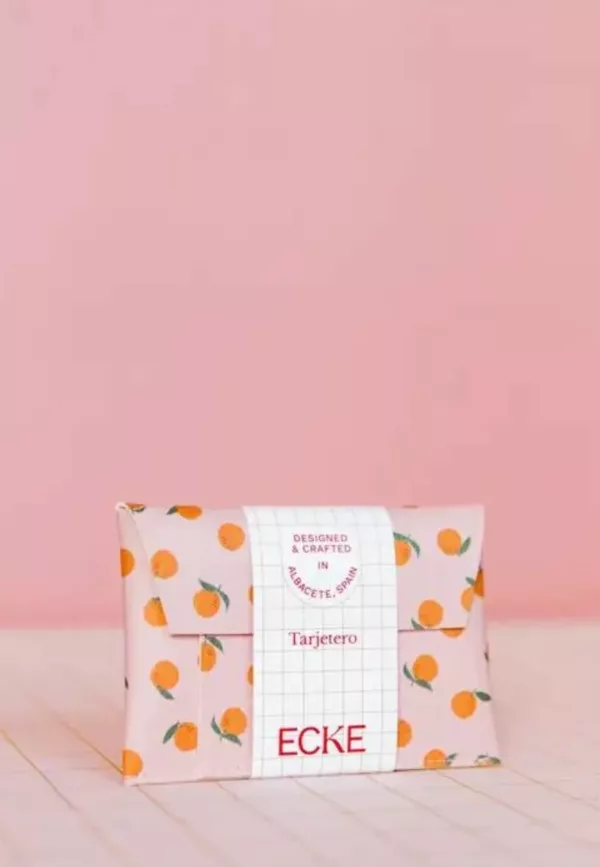 Porte-cartes Naranjas rose - Ecke – Image 2