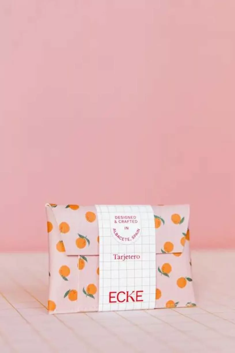 Porte-cartes Naranjas rose - Ecke – Image 2