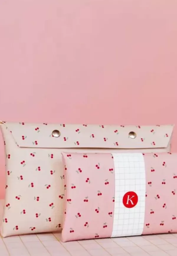 Étui Cerezas rose Grand - Ecke – Image 2