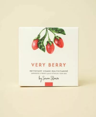 VERRY BERRY - NETTOYANT VISAGE MULTIVITAMINÉ - Savon Stories – Image 1