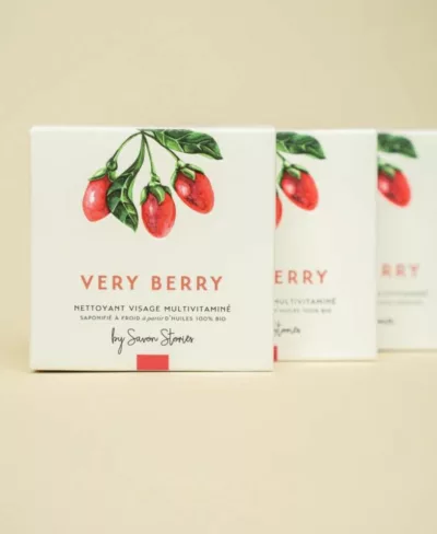 VERRY BERRY - NETTOYANT VISAGE MULTIVITAMINÉ - Savon Stories – Image 3