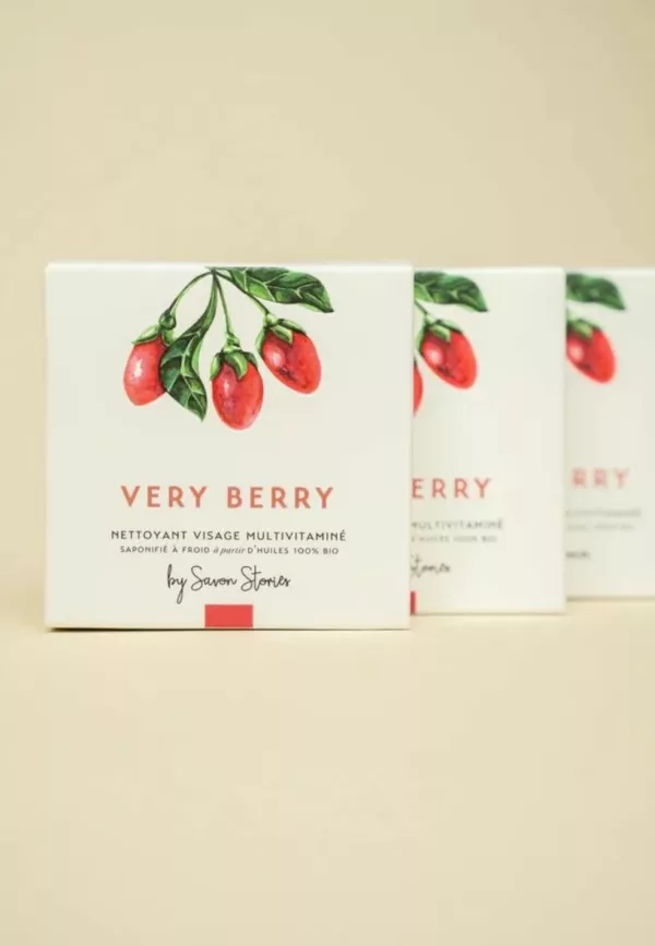 VERRY BERRY - NETTOYANT VISAGE MULTIVITAMINÉ - Savon Stories – Image 3