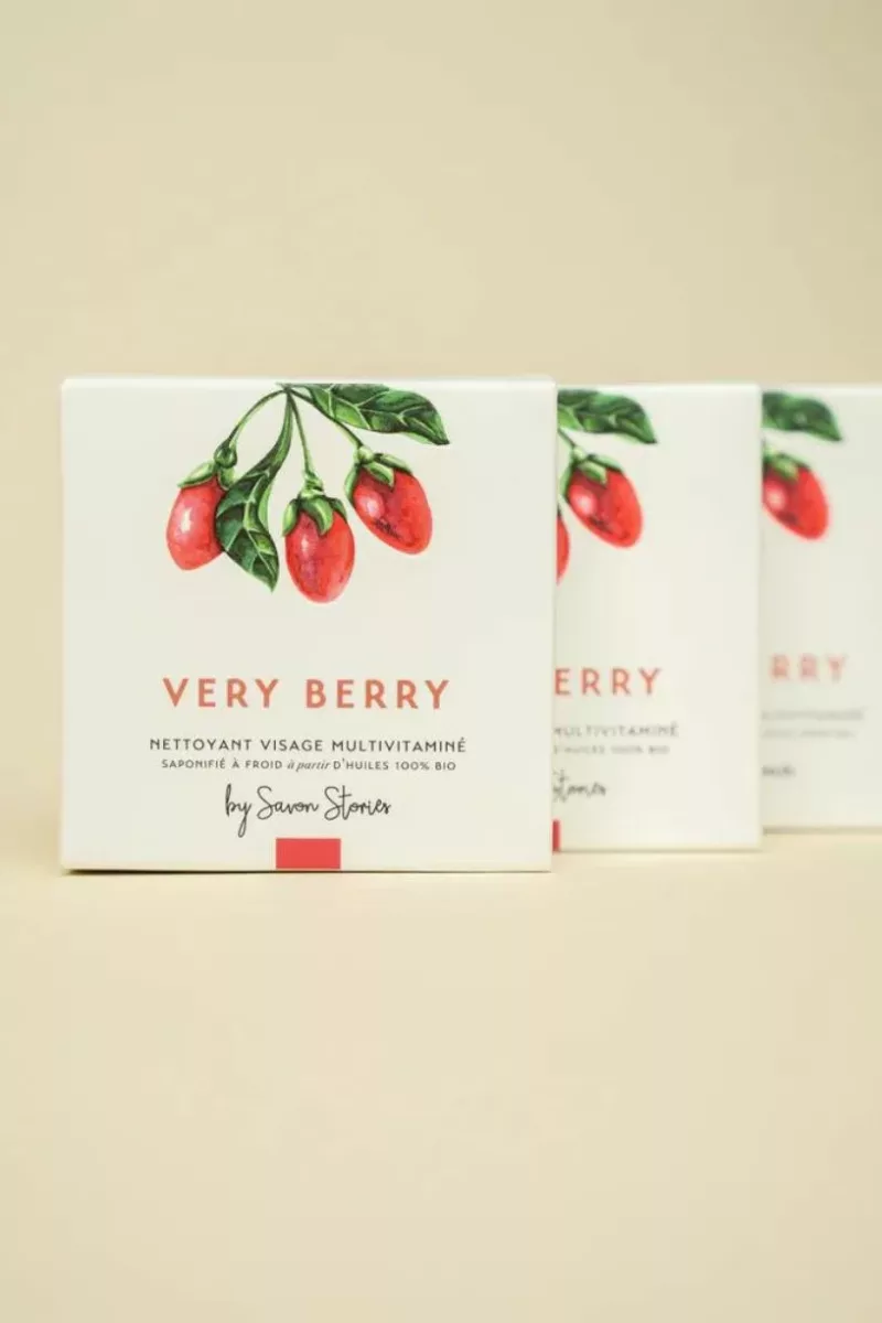 VERRY BERRY - NETTOYANT VISAGE MULTIVITAMINÉ - Savon Stories