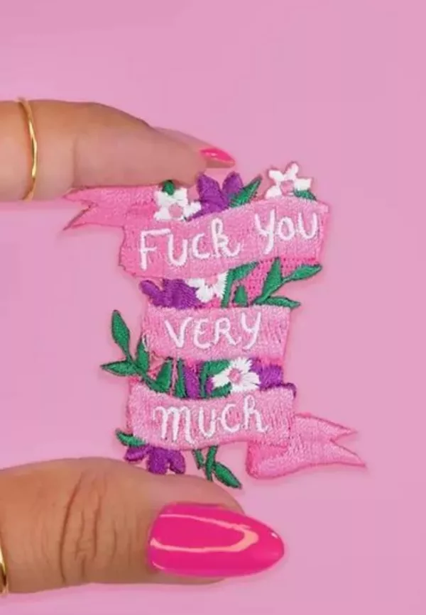 Patch thermocollant Fuck you verry much - Malicieuse – Image 2