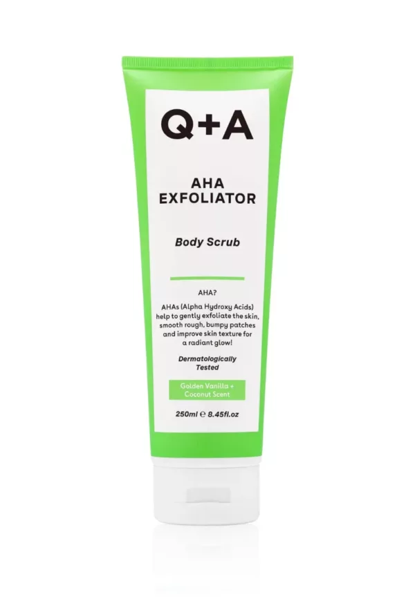 AHA Exfoliator Body Scrub - 250ml - Q+A – Image 1