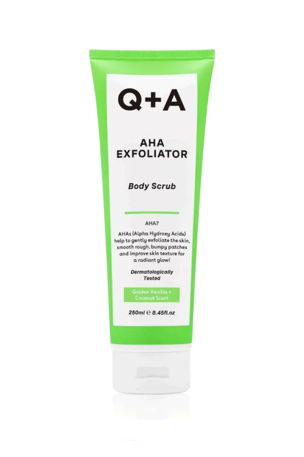 AHA Exfoliator Body Scrub - 250ml - Q+A