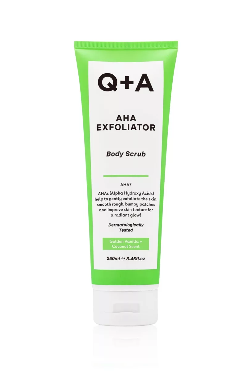 AHA Exfoliator Body Scrub - 250ml - Q+A – Image 1