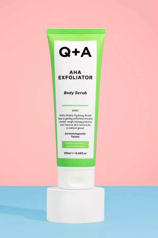 AHA Exfoliator Body Scrub - 250ml - Q+A