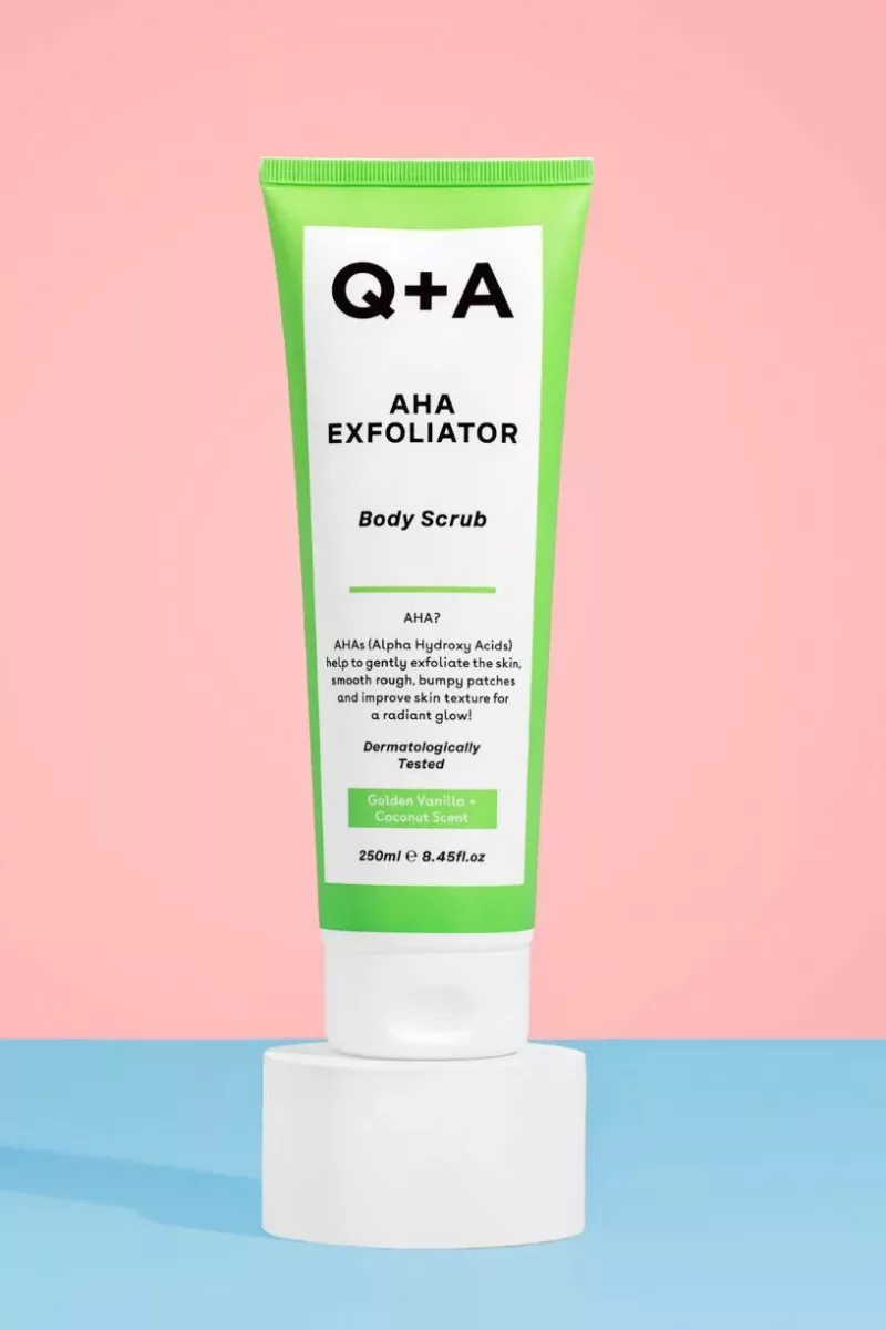 AHA Exfoliator Body Scrub - 250ml - Q+A