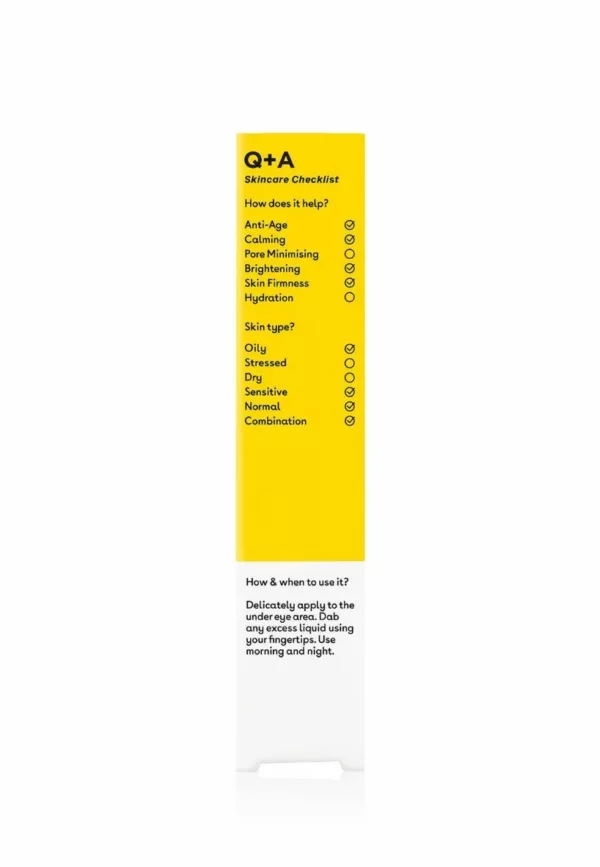 Caffeine Eye Serum - 15ml - Q+A – Image 2